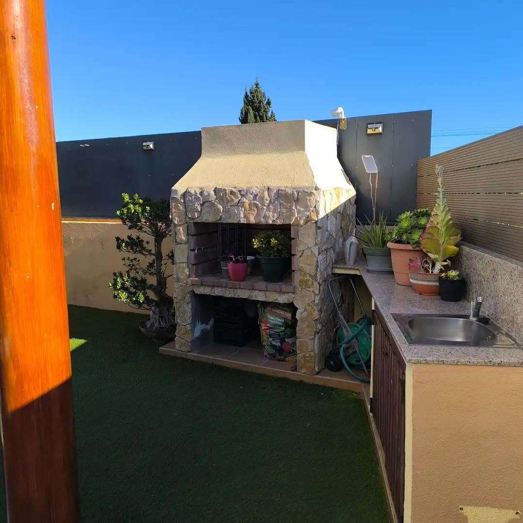 Garten von Haus oder Chalet zum Verkauf in Peñíscola / Peníscola mit Klimaanlage, Privatgarten und Parkett