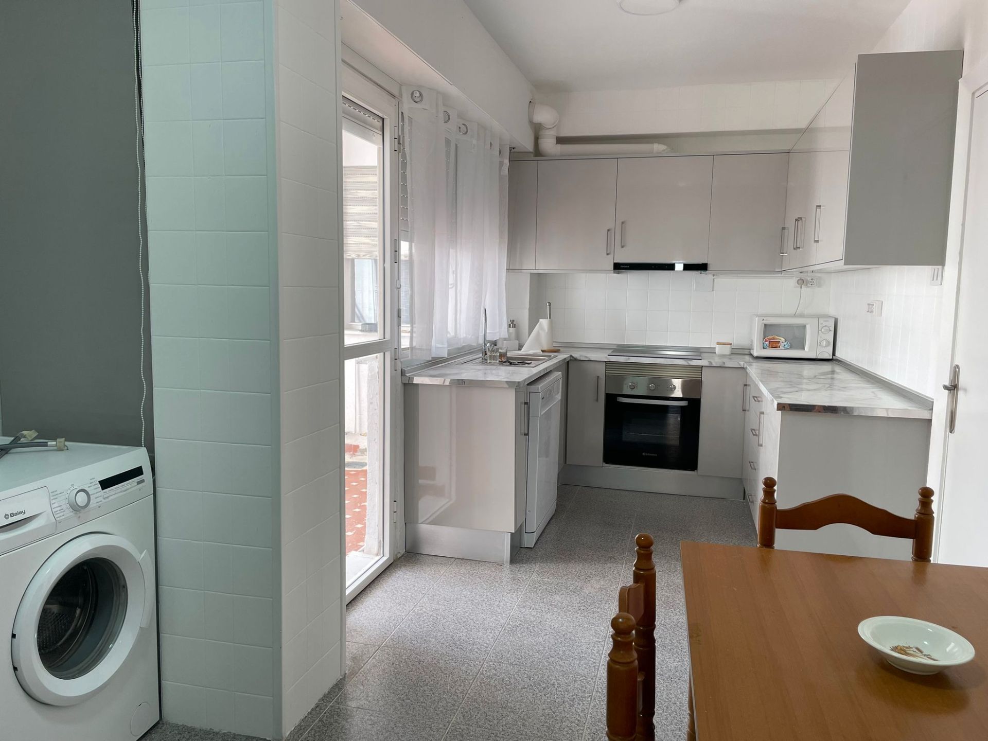 Kitchen of Flat to rent in  Murcia Capital  with Air Conditioner, Heating and Terrace
