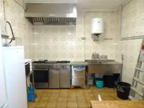 Küche von Geschaftsraum zur Miete in Gijón  mit Terrasse und Möbliert