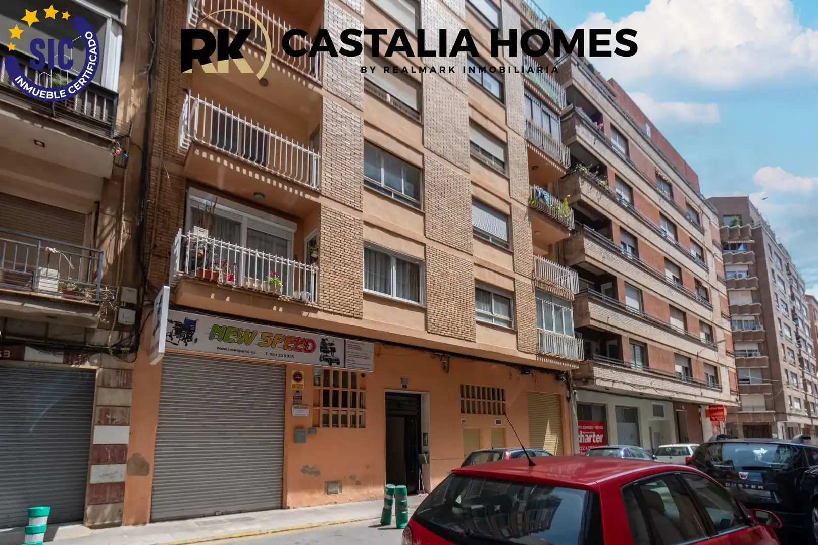 Vista exterior de Piso en venta en Castellón de la Plana / Castelló de la Plana con Trastero y Balcón