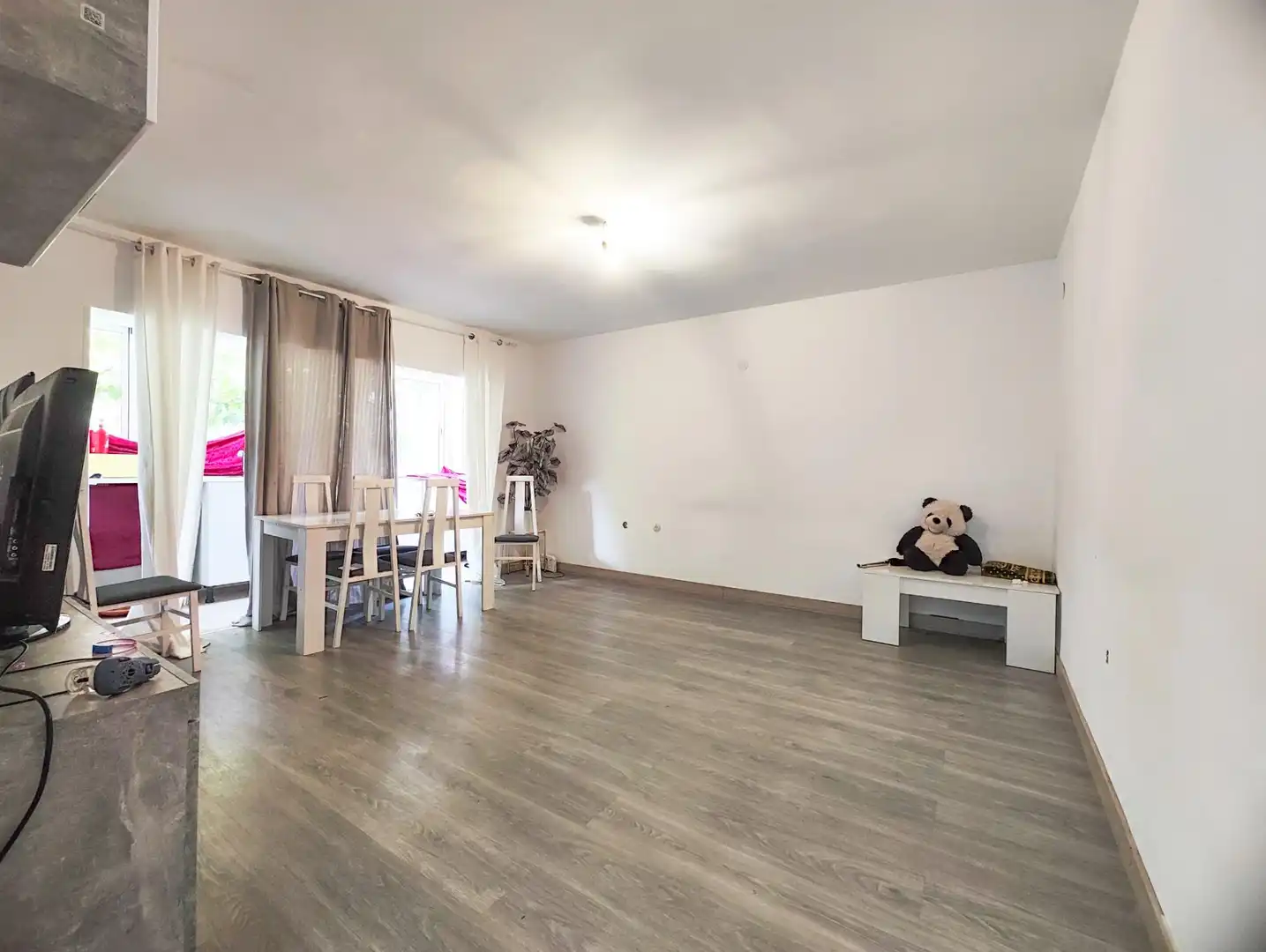 Sala d'estar de Pis en venda en Puertollano amb Jardí privat, Parquet i Moblat