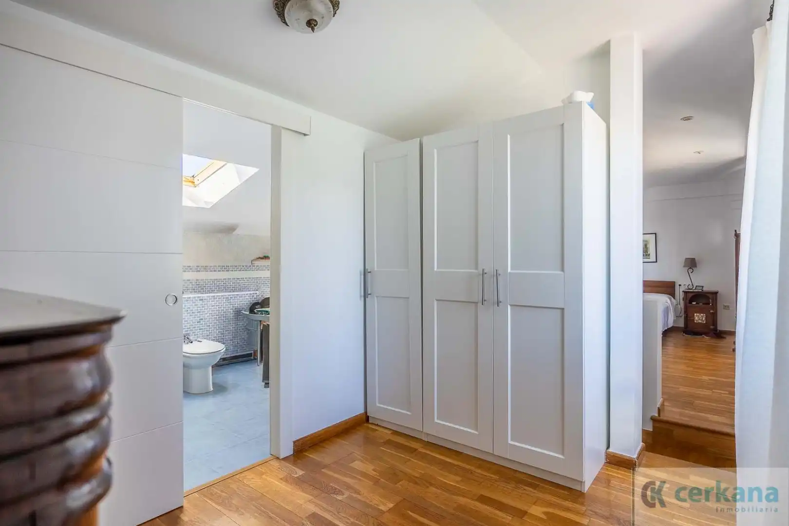 Bedroom of Houses for sale in Espartinas  with Air Conditioner and Storage room