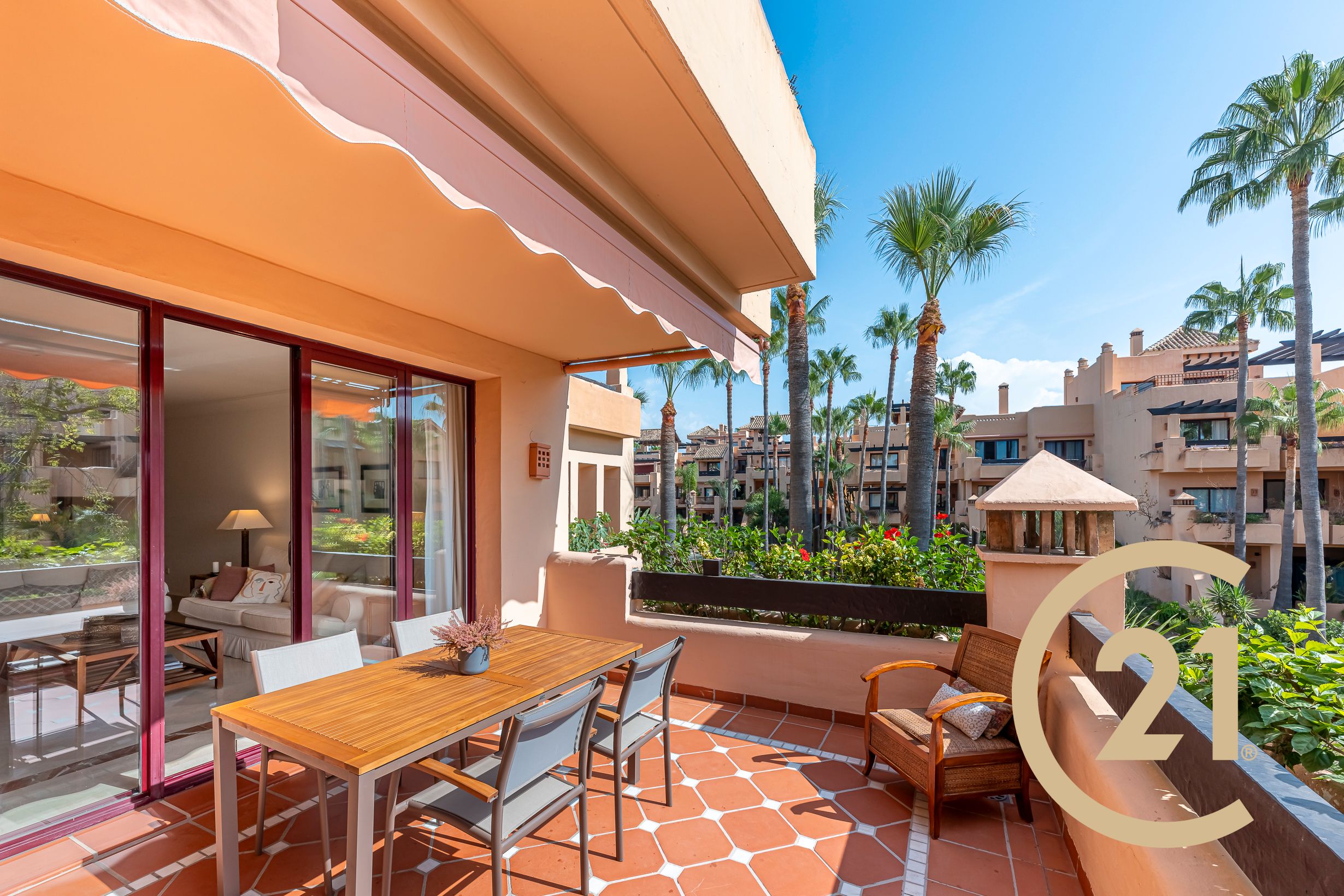 Terrace of Apartment for sale in Marbella  with Air Conditioner, Terrace and Storage room