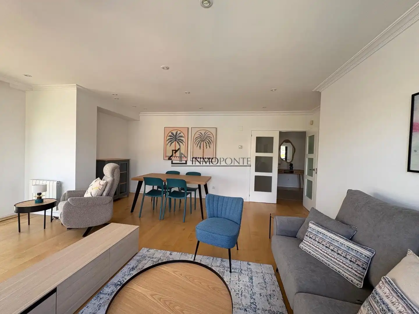 Sala de estar de Piso de alquiler en Pontevedra Capital  con Calefacción y Trastero