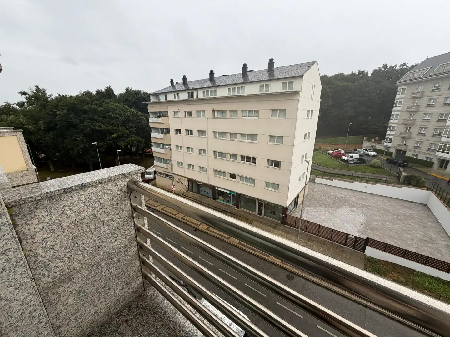 Exterior view of Flat for rent in Lugo  with Heating, Furnished and Oven