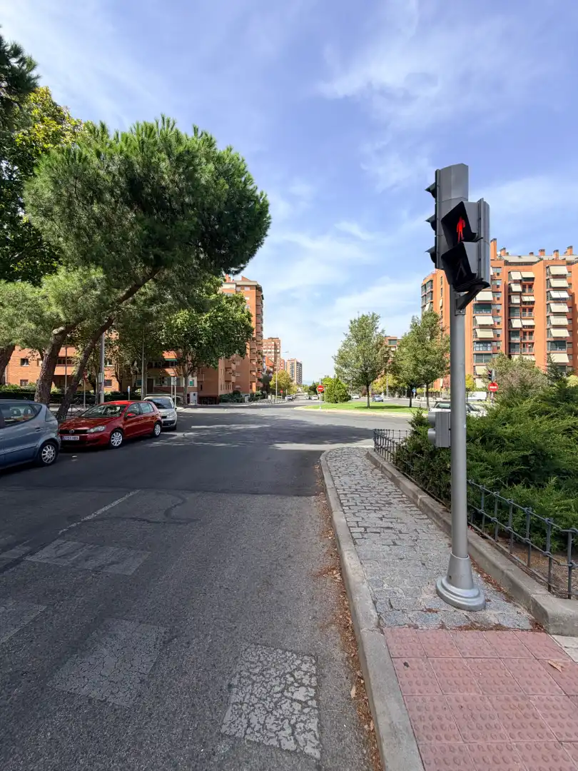 Vista exterior de Piso en venta en Madrid con Aire acondicionado, Calefacción y Parquet