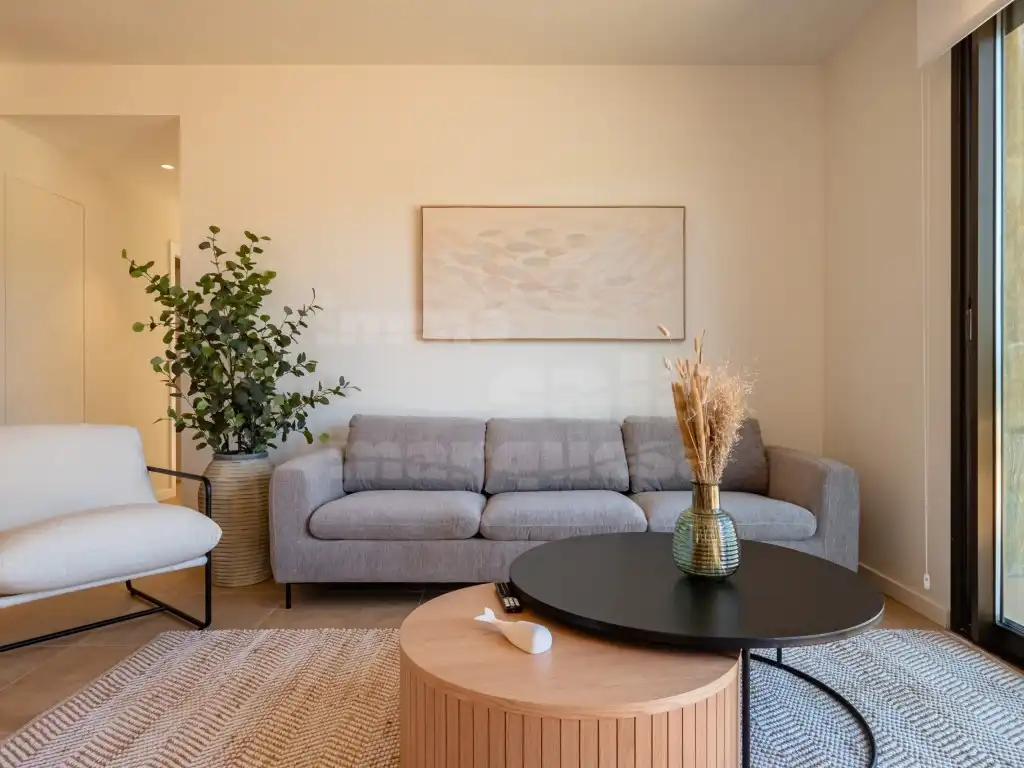 Sala de estar de Apartamento de alquiler en Begur
