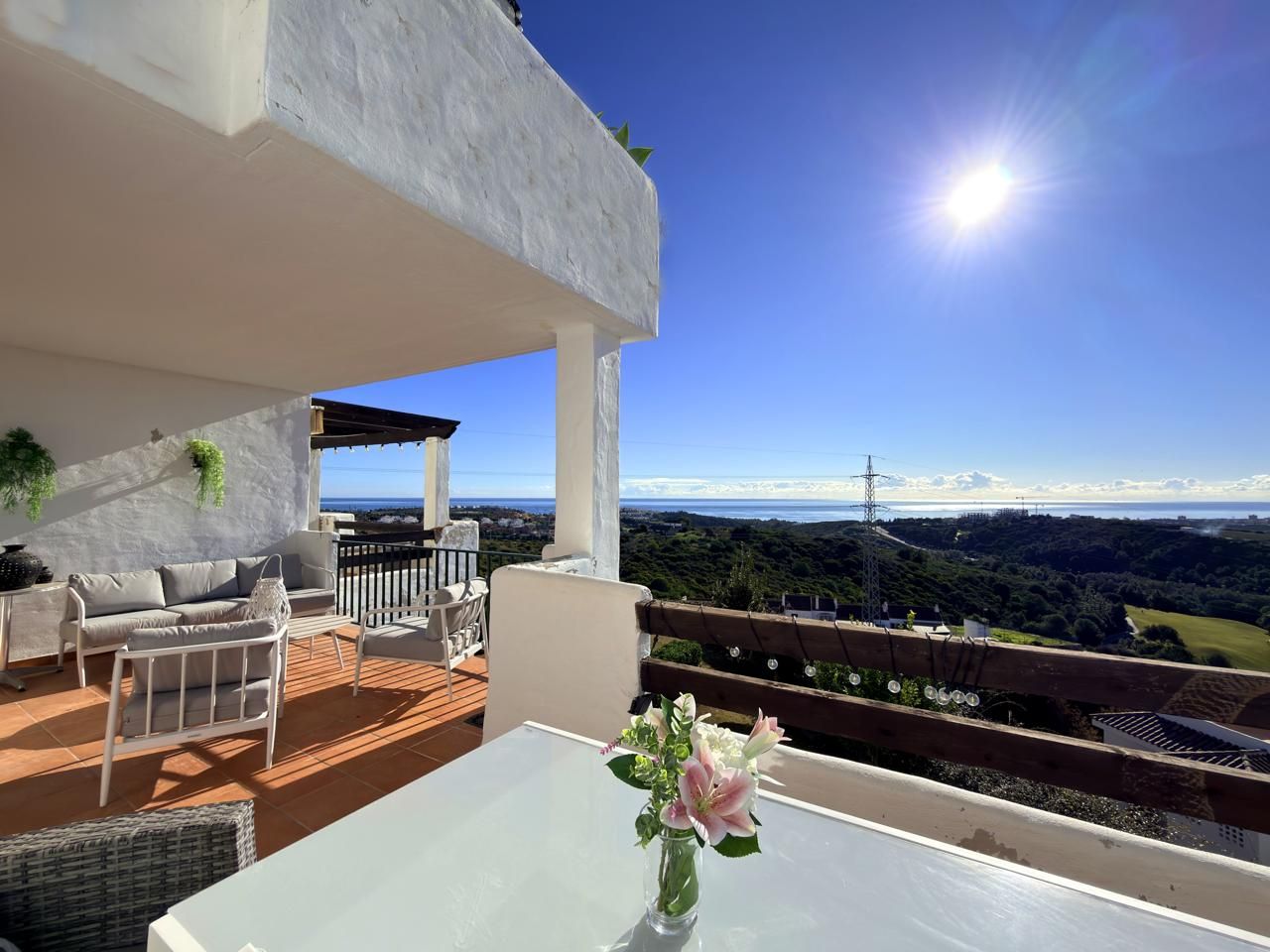 Terrassa de Apartament en venda en Casares amb Aire condicionat, Calefacció i Terrassa