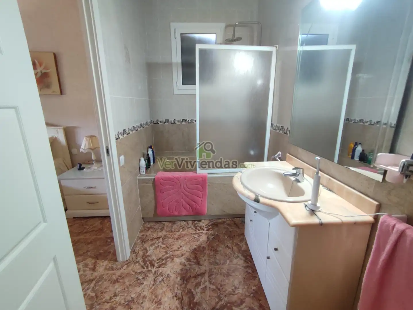 Baño de Casa o chalet en venta en Vallirana con Calefacción, Jardín privado y Terraza