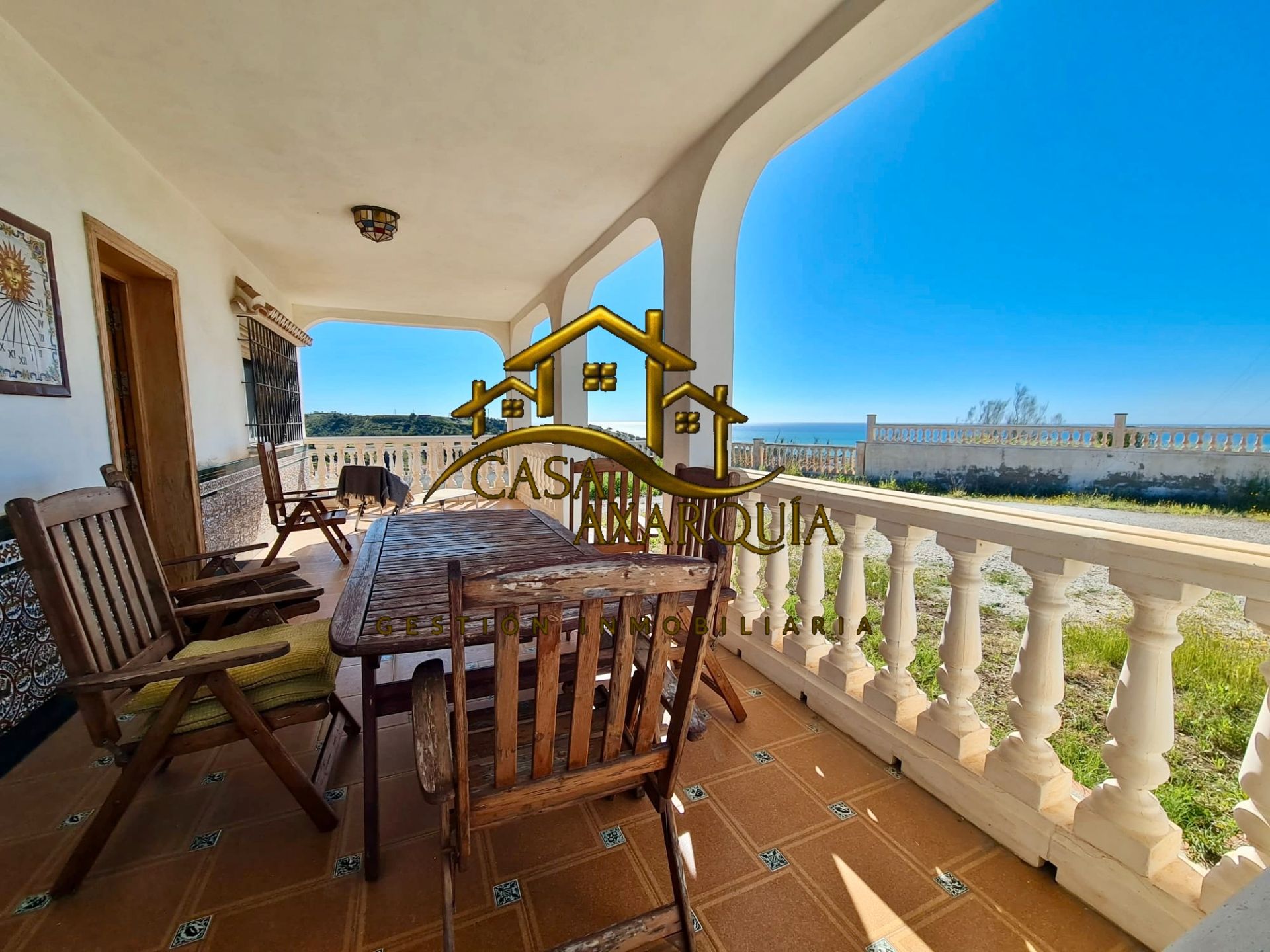 Terrassa de Finca rústica en venda en Vélez-Málaga amb Aire condicionat, Jardí privat i Terrassa