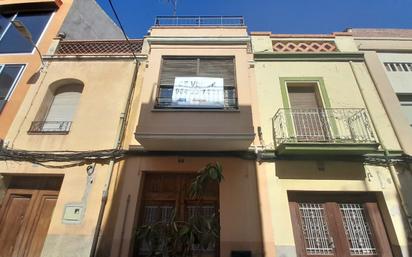 Exterior view of Single-family semi-detached for sale in Castellón de la Plana / Castelló de la Plana  with Terrace