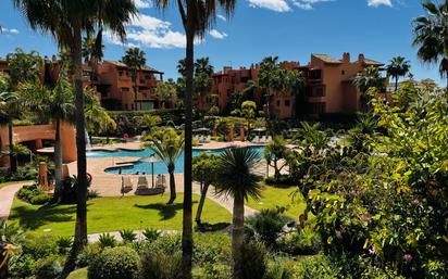 Garten von Wohnungen miete in Estepona mit Klimaanlage und Terrasse