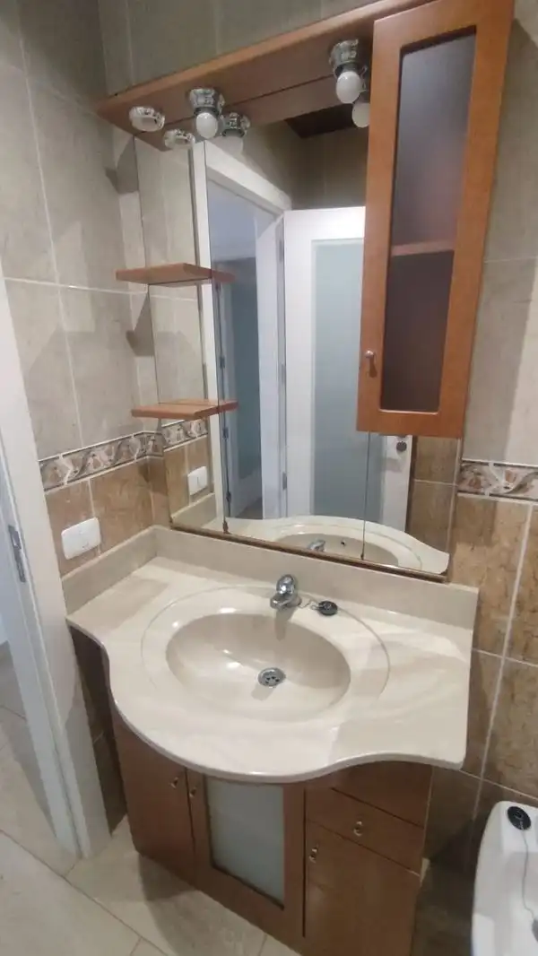 Baño de Piso de alquiler en Los Realejos con Amueblado, Horno y Lavadora