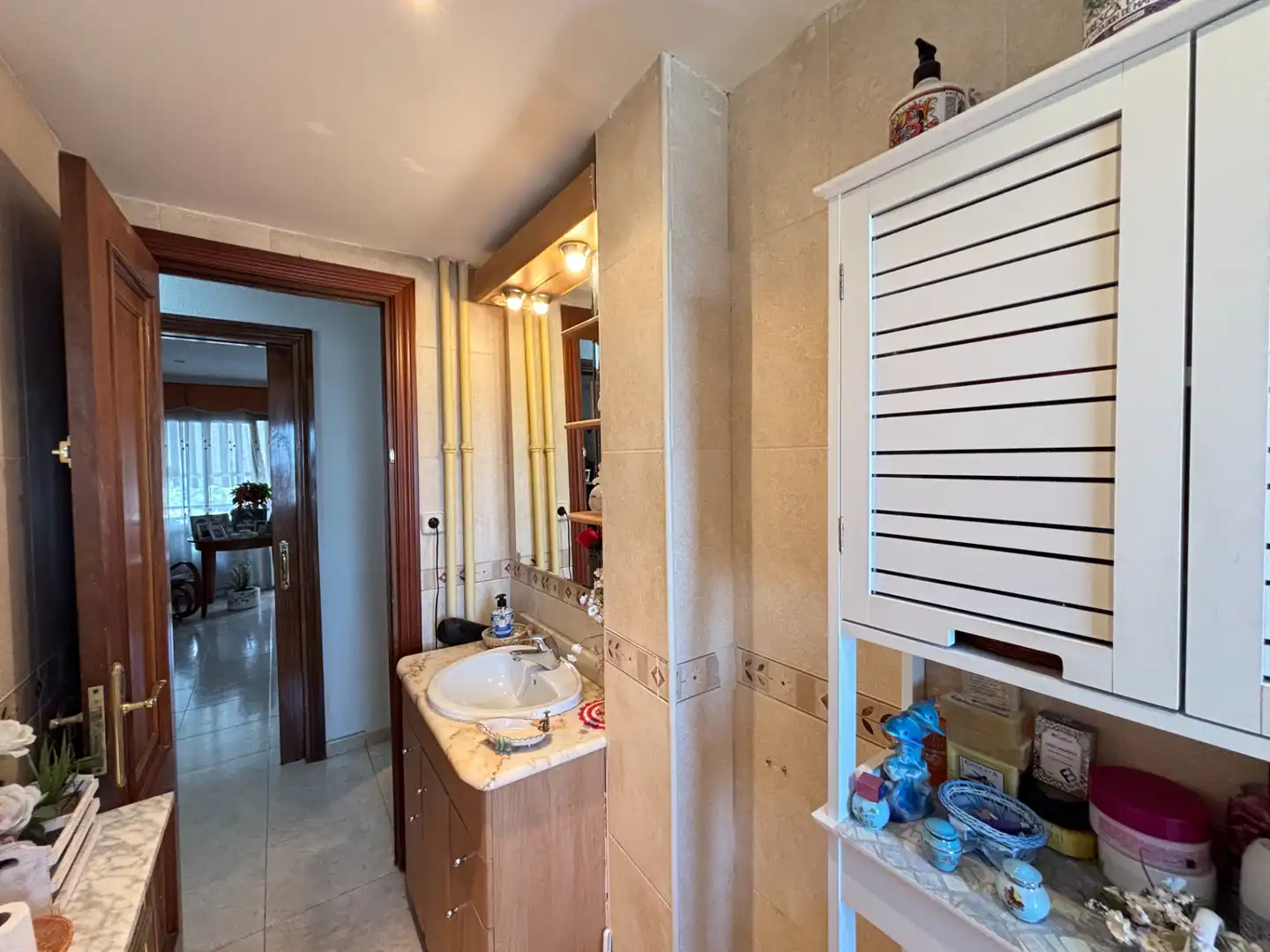 Badezimmer von Wohnung zum Verkauf in Madrid mit Heizung, Privatgarten und Terrasse