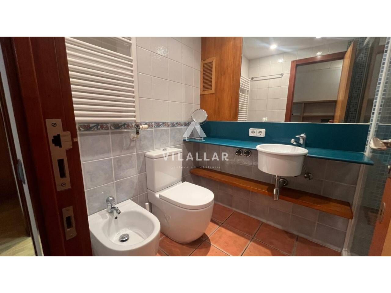 Bathroom of Flat to rent in Vilassar de Mar  with Heating, Parquet flooring and Terrace