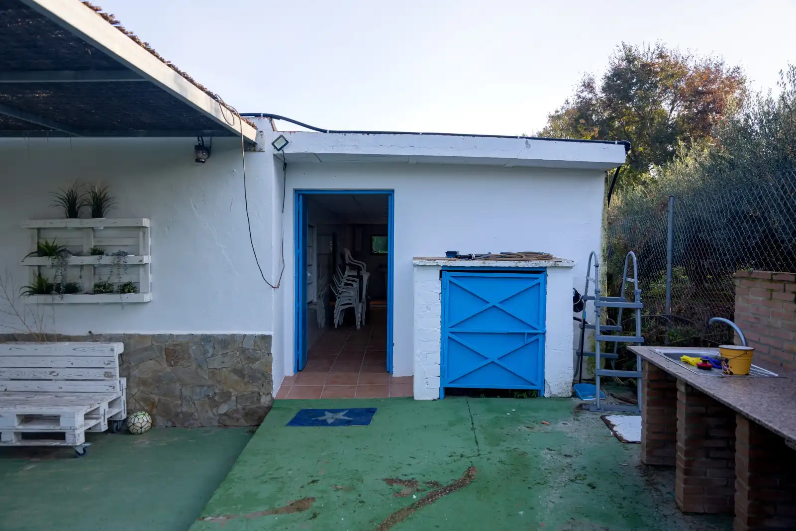 Vista exterior de Finca rústica en venta en Jerez de la Frontera con Jardín privado