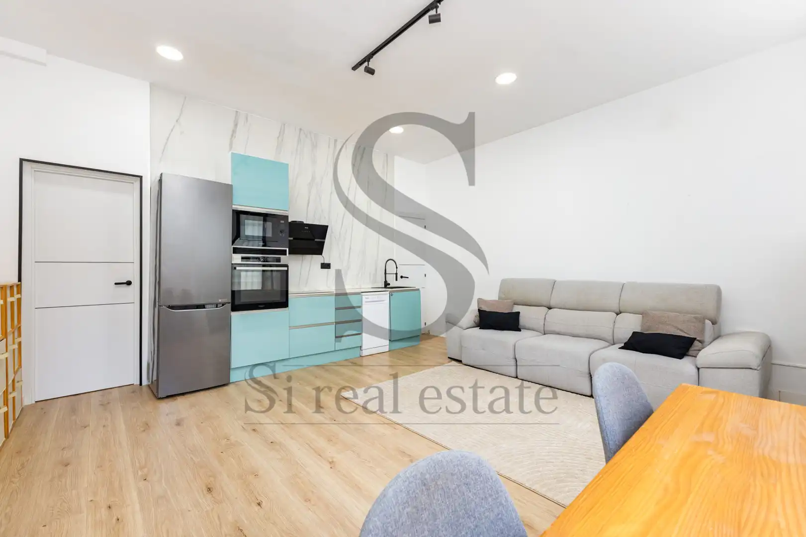 Kitchen of Flat for sale in Barcelona  with Air Conditioner, Heating and Parquet flooring