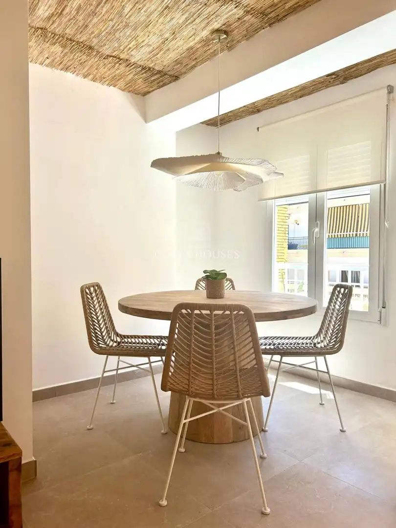 Menjador de Apartament en venda en Jávea / Xàbia amb Aire condicionat, Calefacció i Terrassa