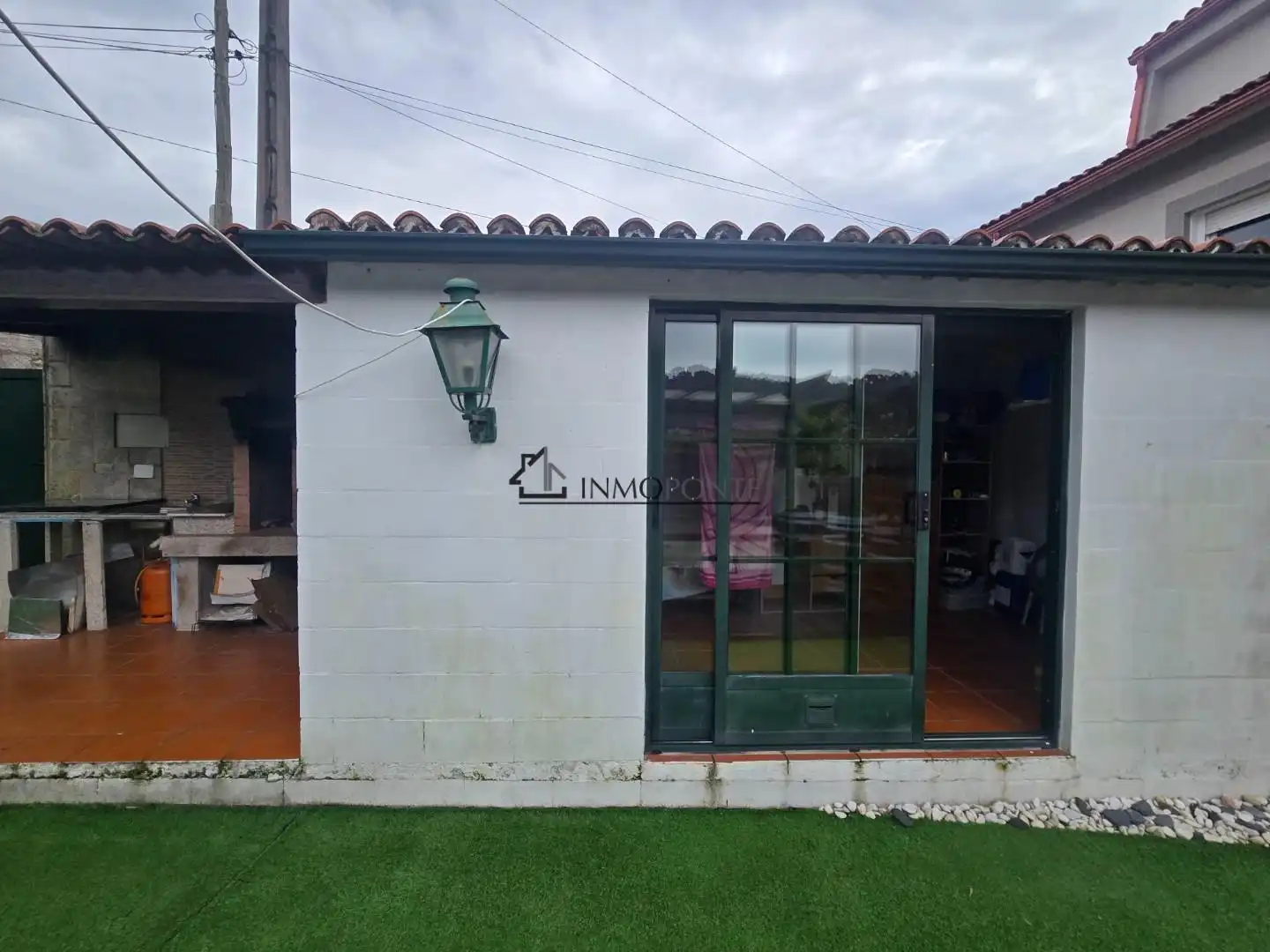 Terraza de Casa o chalet en venta en Poio con Jardín privado