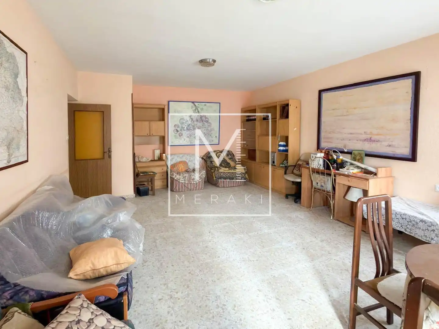 Sala de estar de Casa o chalet en venta en Motilleja con Calefacción, Terraza y Trastero