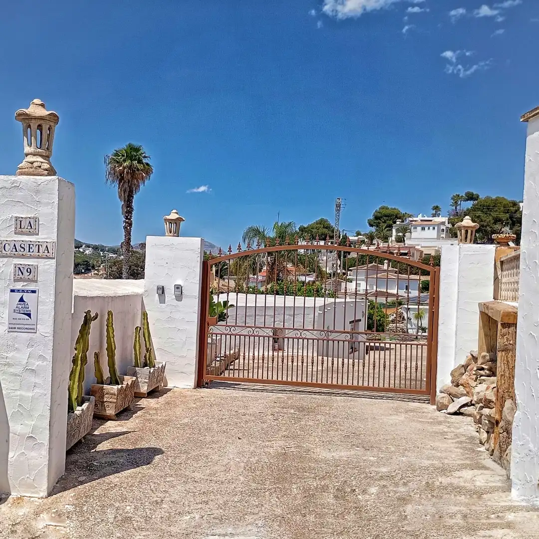 Vista exterior de Casa o chalet de alquiler en Moraira con Aire acondicionado, Calefacción y Jardín privado