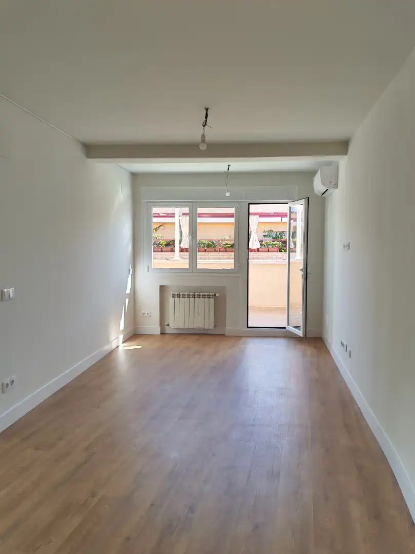 Living room of Attic for sale in Barrio de Salamanca