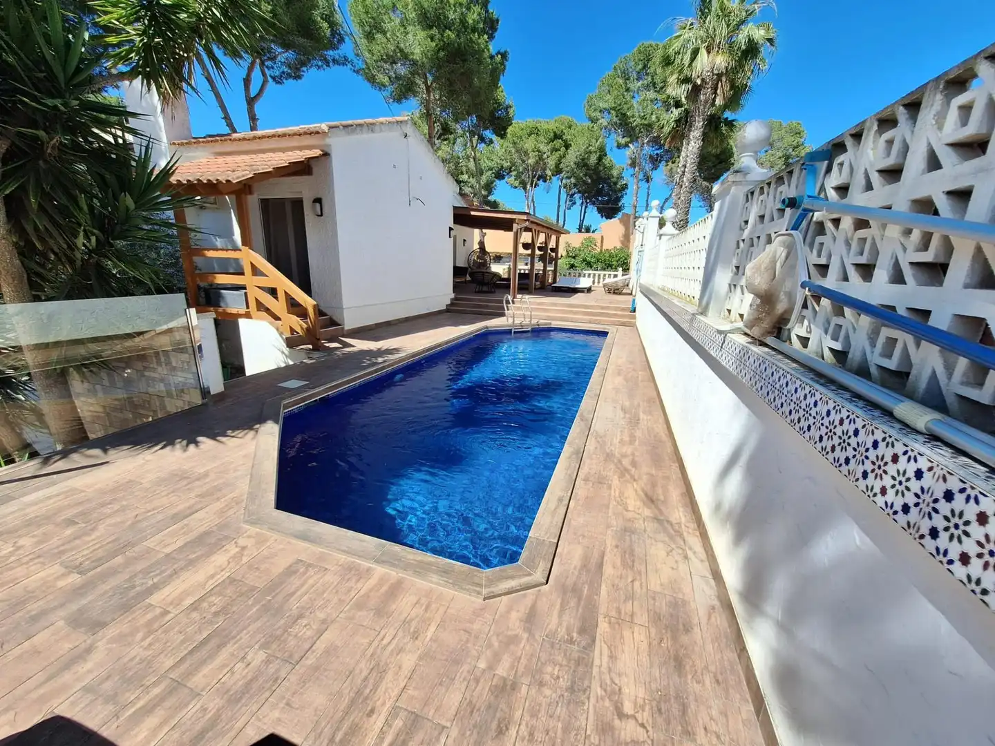 Piscina de Casa o xalet en venda en Pilar de la Horadada amb Piscina