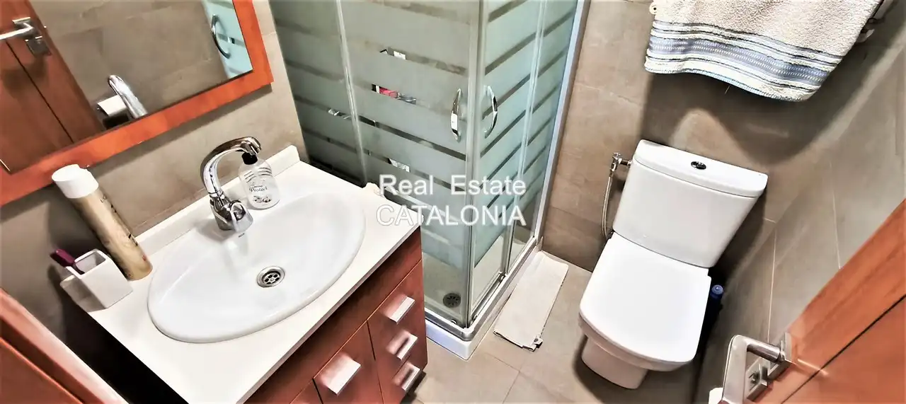 Bany de Casa o xalet en venda en Caldes de Malavella amb Calefacció, Jardí privat i Terrassa