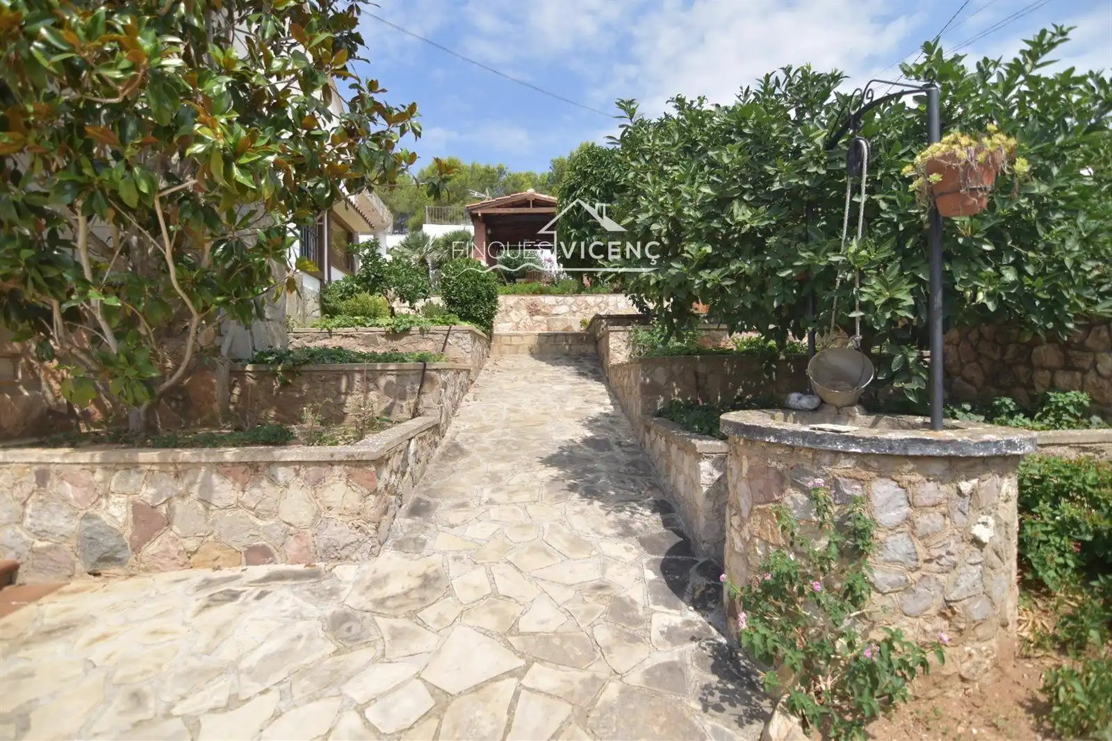Vista exterior de Casa o chalet en venta en El Montmell con Terraza y Piscina