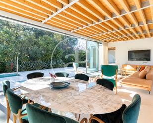 Dining room of House or chalet for sale in Sant Cugat del Vallès  with Air Conditioner, Heating and Private garden