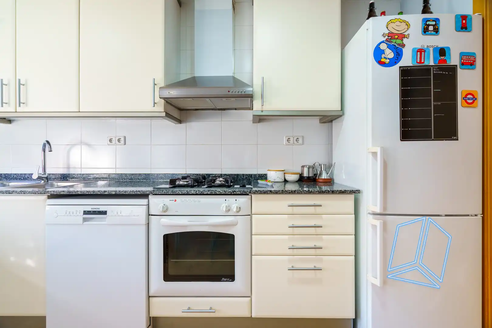 Cocina de Piso en venta en Barcelona con Calefacción