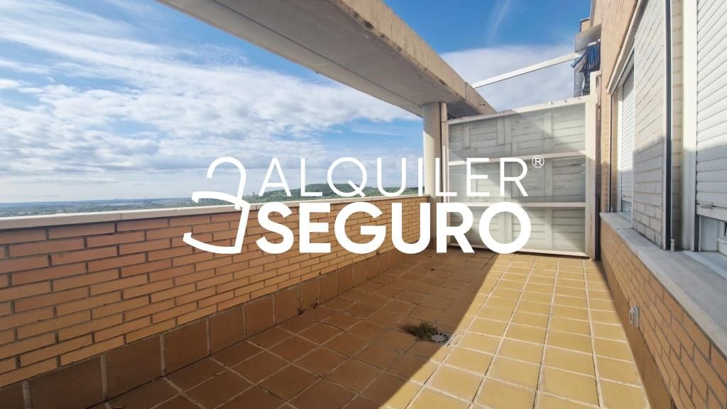 Terrace of Flat to rent in  Madrid Capital  with Air Conditioner, Heating and Terrace