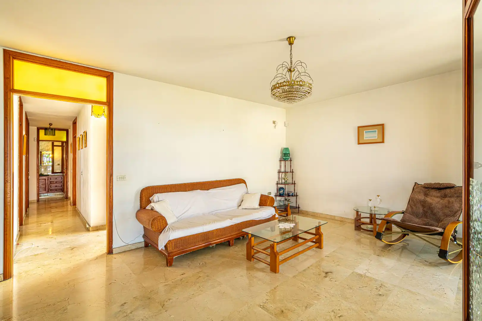 Sala de estar de Casa o chalet en venta en Adeje con Jardín privado y Terraza
