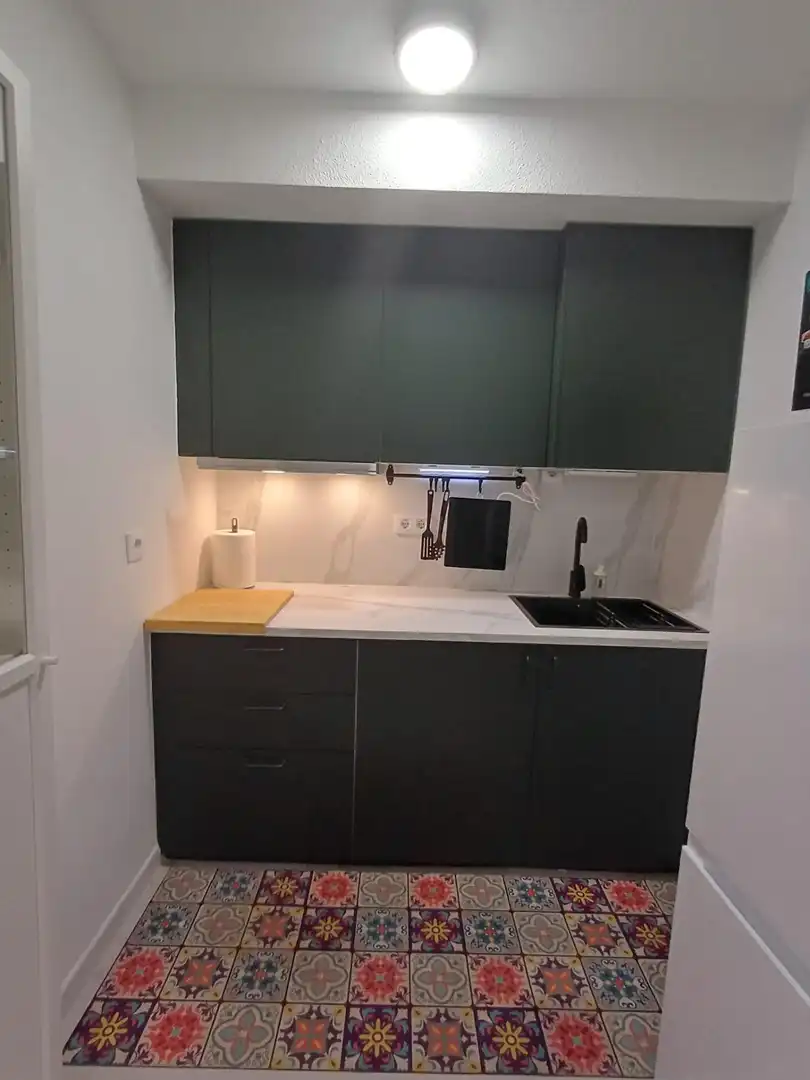 Cocina de Estudio de alquiler en Murcia con Aire acondicionado, Calefacción y Amueblado