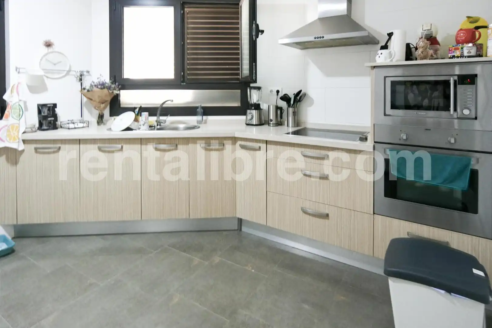 Kitchen of Flat for sale in Jerez de la Frontera  with Air Conditioner, Private garden and Parquet flooring