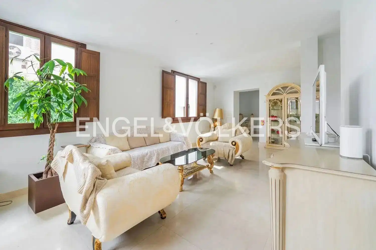 Sala d'estar de Casa o xalet de lloguer en Madrid amb Calefacció i Terrassa