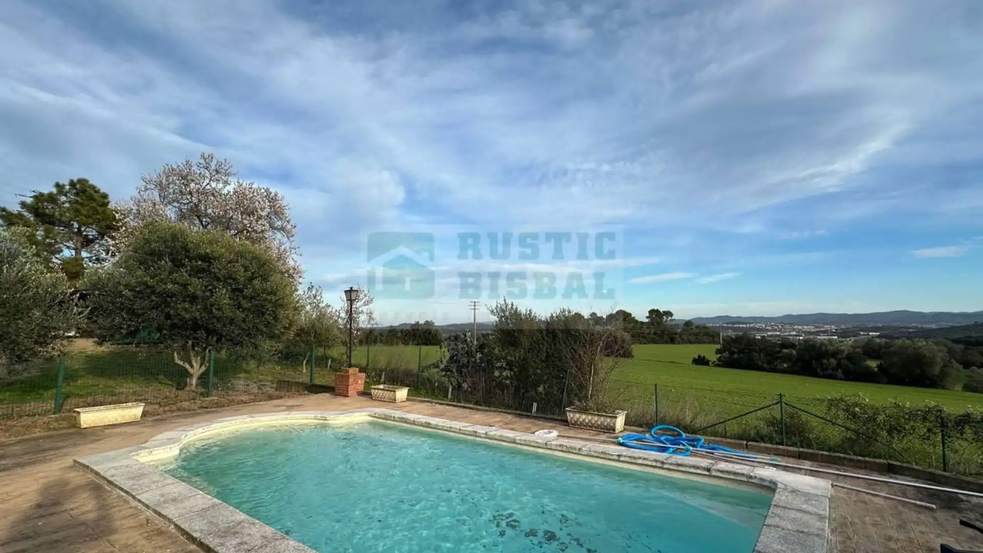 Piscina de Finca rústica en venda en Corçà amb Aire condicionat, Calefacció i Terrassa