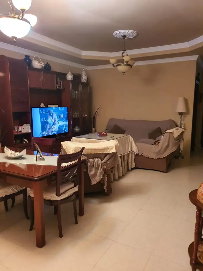 Sala de estar de Casa o chalet en venta en Brenes con Aire acondicionado, Jardín privado y Terraza