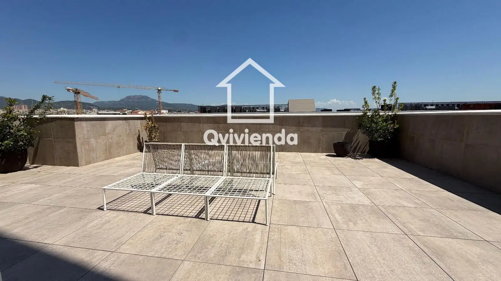 Terraza de Piso de alquiler en Terrassa con Aire acondicionado, Calefacción y Parquet