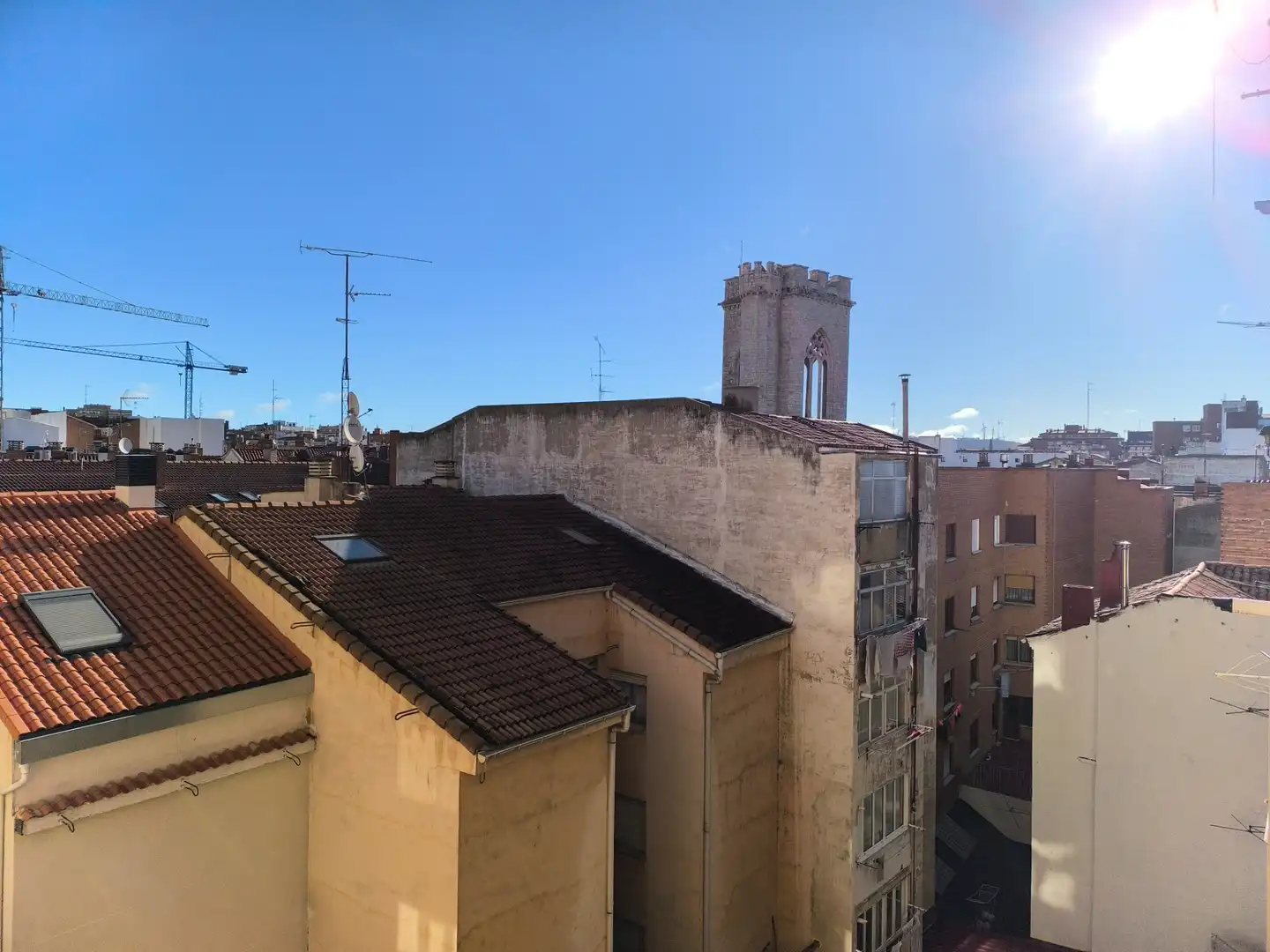Vista exterior de Piso en venta en Palencia con Calefacción y Terraza