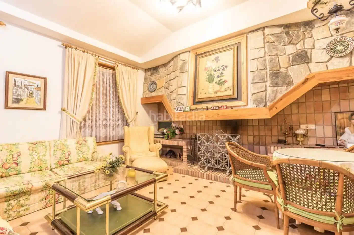 Sala de estar de Casa o chalet en venta en El Genovés con Aire acondicionado, Jardín privado y Terraza