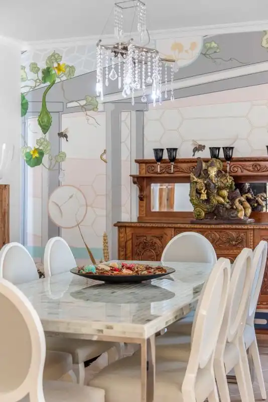Comedor de Casa o chalet en venta en Benissa con Jardín privado, Terraza y Trastero