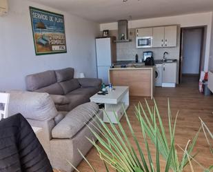 Sala d'estar de Pis en venda en Torremolinos amb Aire condicionat, Jardí privat i Terrassa