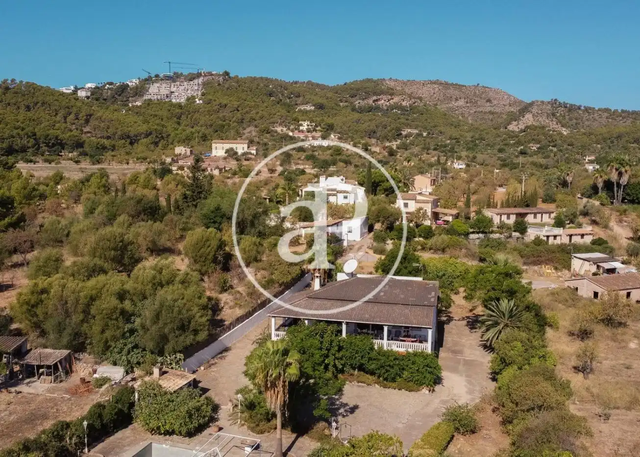 Vista exterior de Casa o xalet en venda en Andratx amb Calefacció, Jardí privat i Terrassa