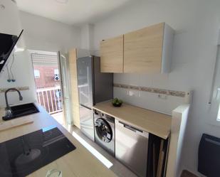 Kitchen of Flat for sale in  Madrid Capital  with Heating, Terrace and Balcony