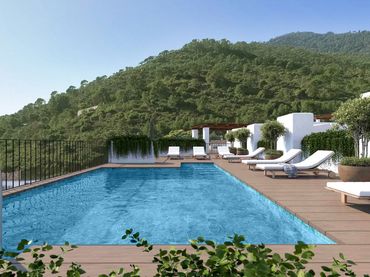 Apartamento con piscina en venta en Benahavís pueblo
