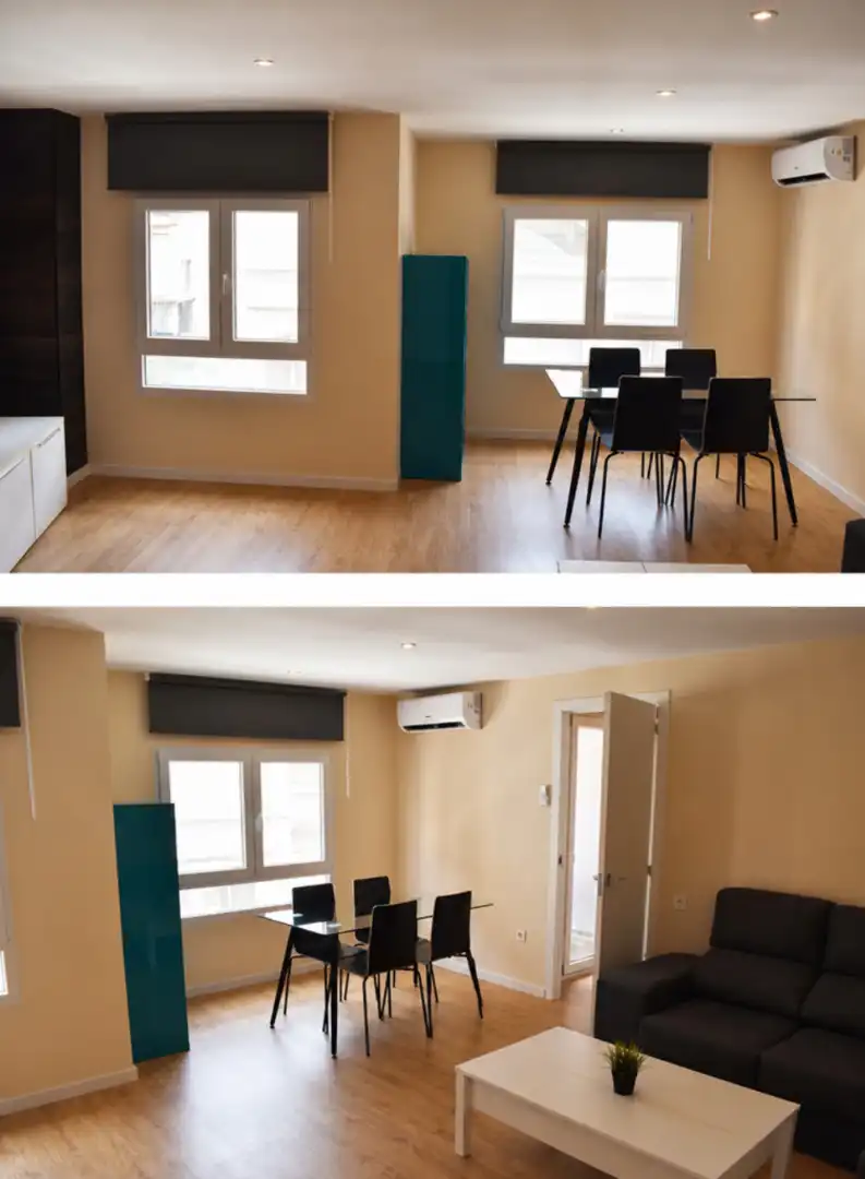 Dining room of Flat for rent in Alzira  with Air Conditioner, Furnished and Oven