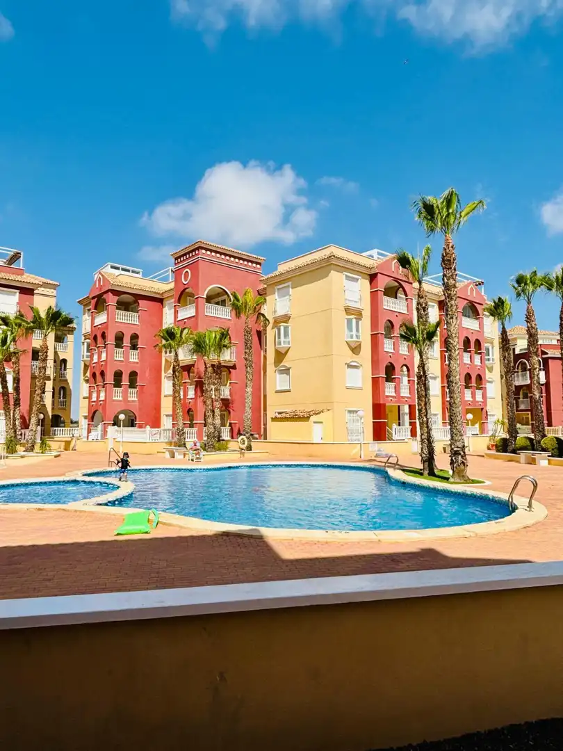 Exterior view of Ground floor for rent in Los Alcázares  with Air Conditioner, Terrace and Furnished