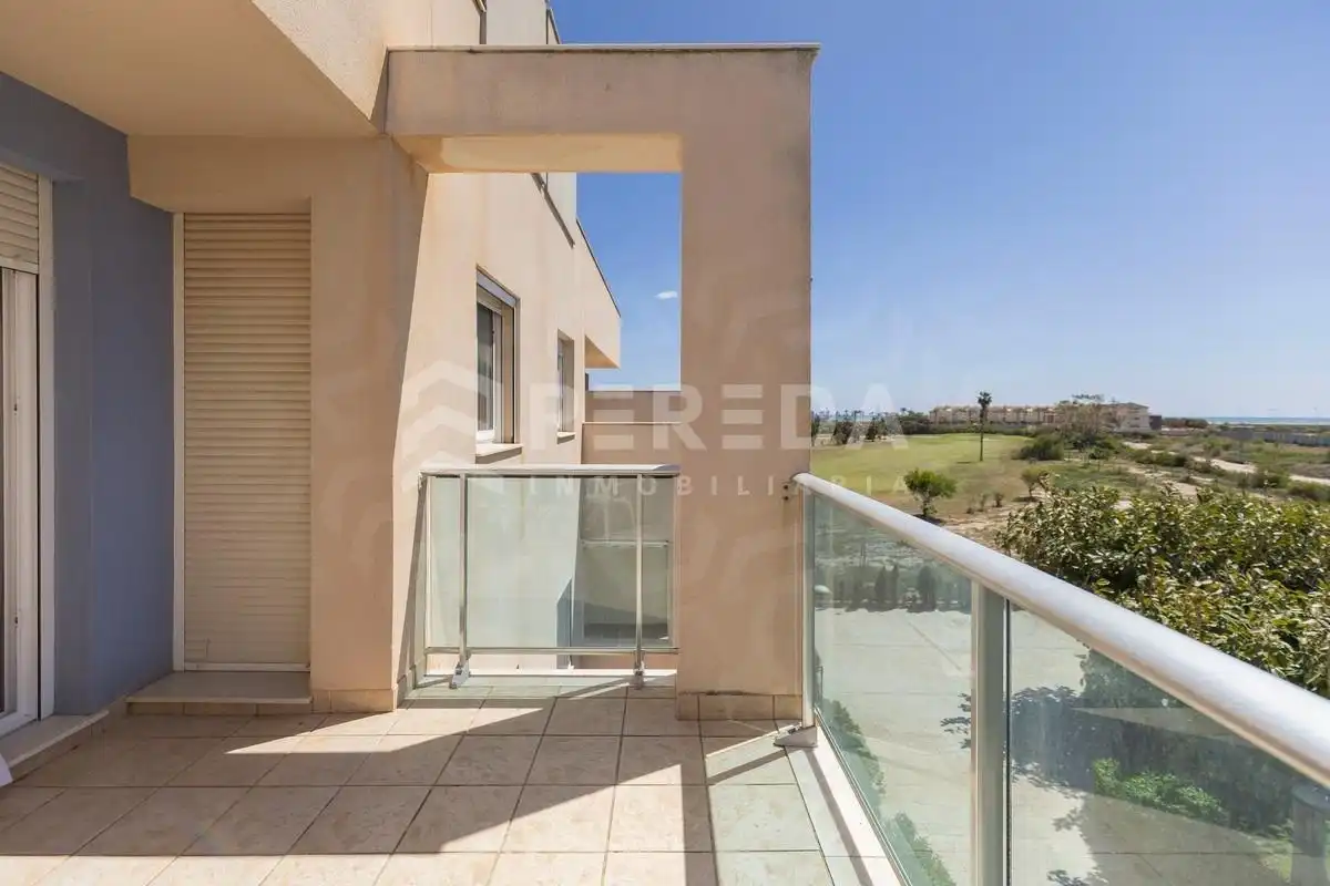Terrace of Flat for sale in Roquetas de Mar  with Air Conditioner, Terrace and Furnished