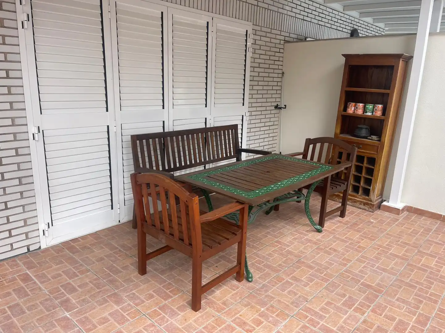 Terraza de Casa adosada de alquiler en Benicasim / Benicàssim con Aire acondicionado, Calefacción y Jardín privado